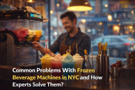 Common Problems With Frozen Beverage Machines in NYC and How Experts Solve Them?