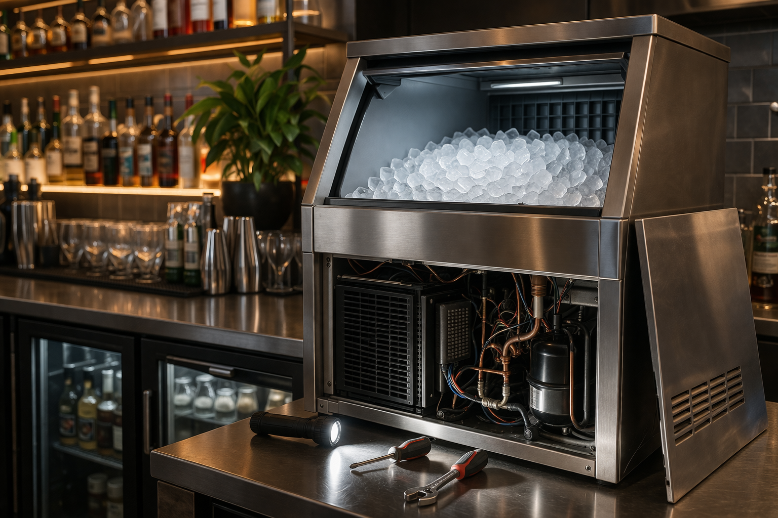 Commercial ice machine service near me