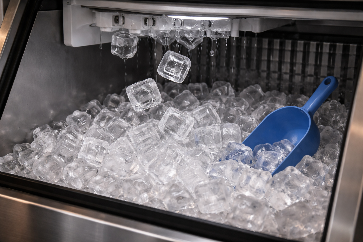 Ice machine maintenance before summer