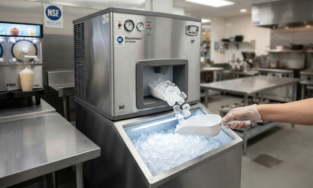 Best way to keep ice safe for customers