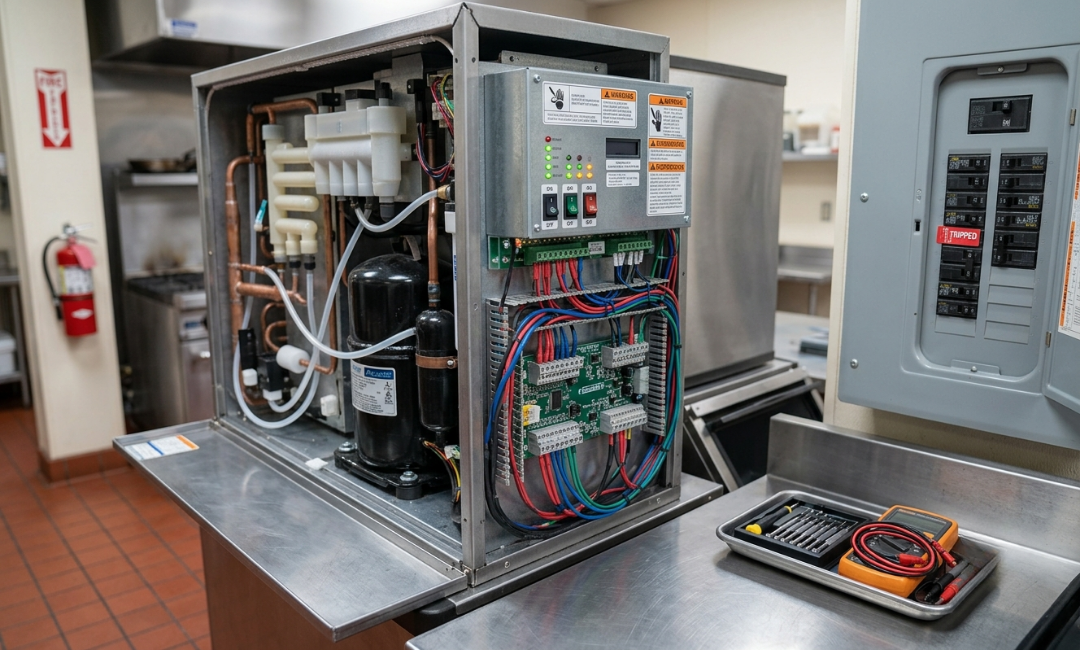 Ice machine troubleshooting guide
