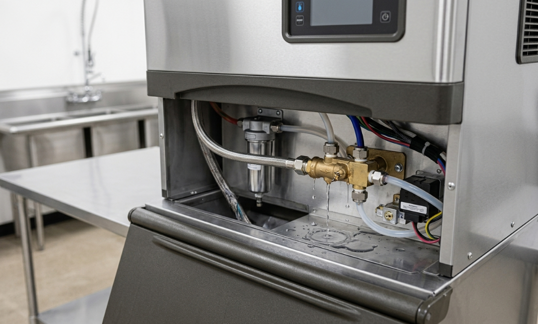 ice machine water leak causes