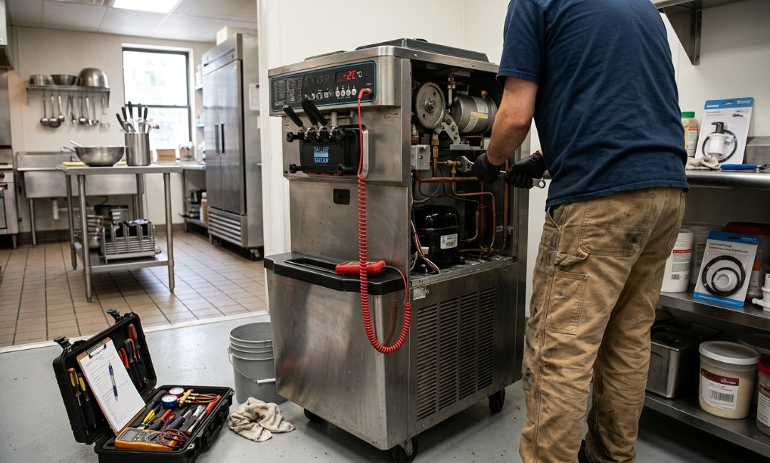 Soft Serve Ice Cream Machine Repair in Harrison