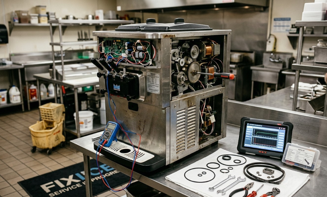 Soft Serve Ice Cream Machine Repair in Norwalk
