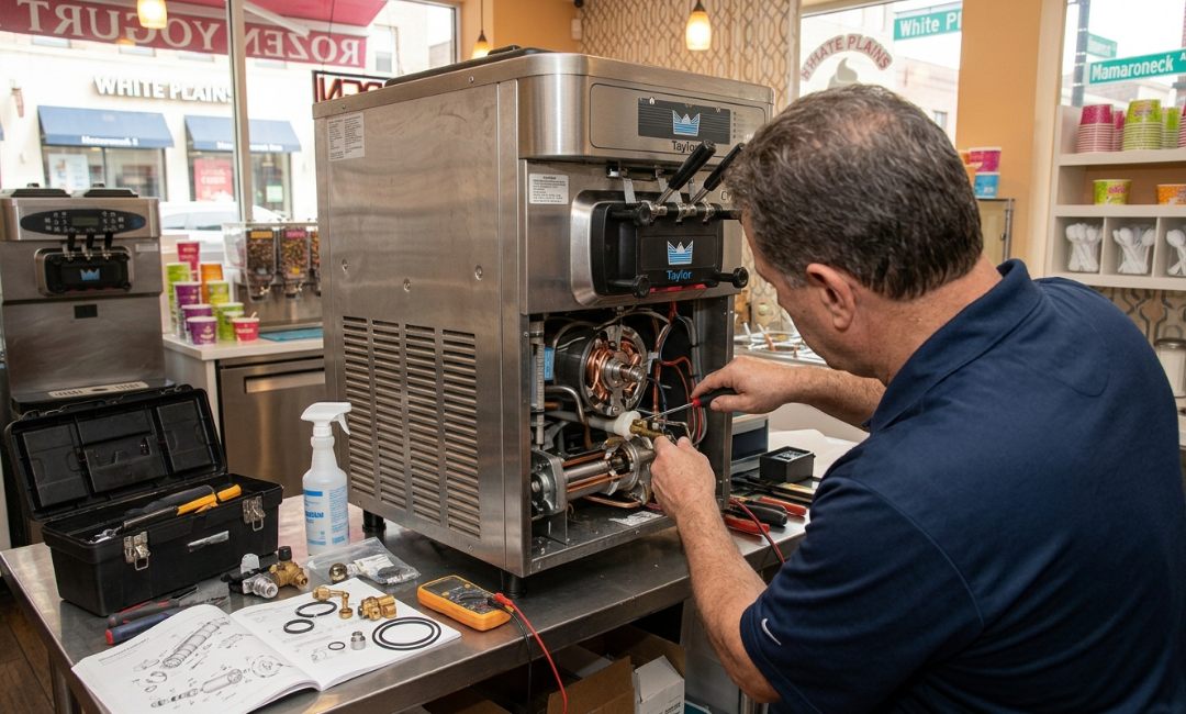 Soft Serve Ice Cream Machine Repair in White Plains
