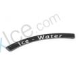 Part #: 1011357-83 - LABEL ICE-WATER