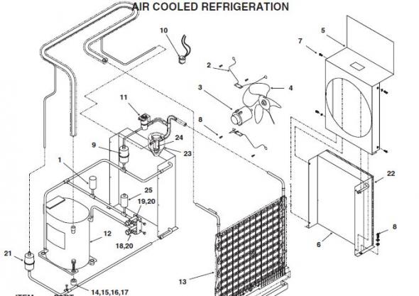  ice maker parts illustration