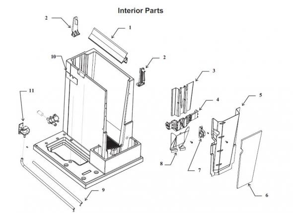  ice maker parts illustration