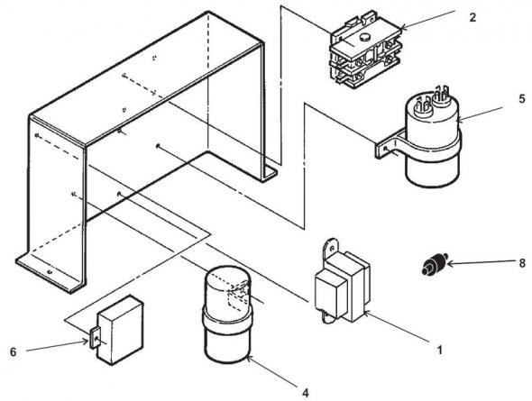  ice maker parts illustration