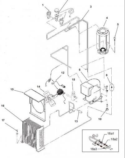 ice maker parts illustration