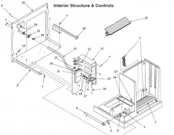  ice maker parts illustration