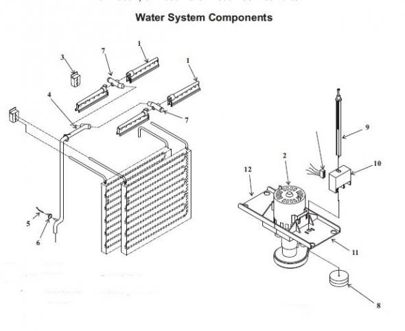  ice maker parts illustration