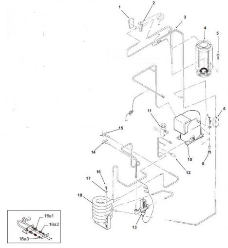  ice maker parts illustration