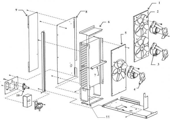  ice maker parts illustration