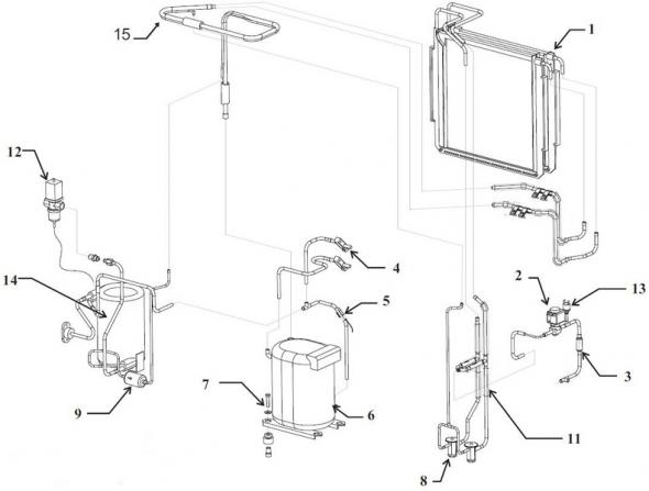  ice maker parts illustration