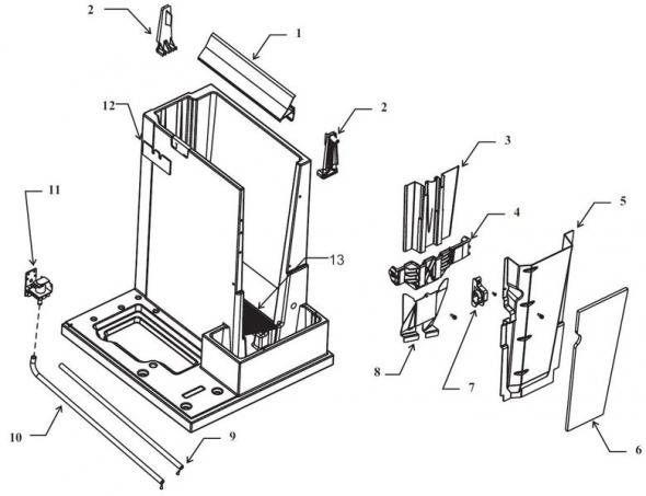  ice maker parts illustration