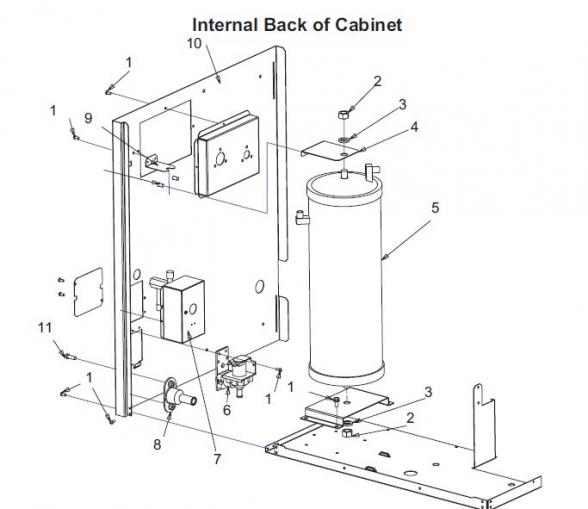  ice maker parts illustration