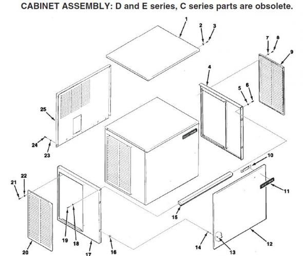  ice maker parts illustration