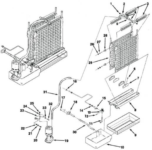  ice maker parts illustration