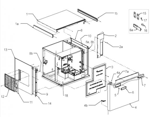  ice maker parts illustration