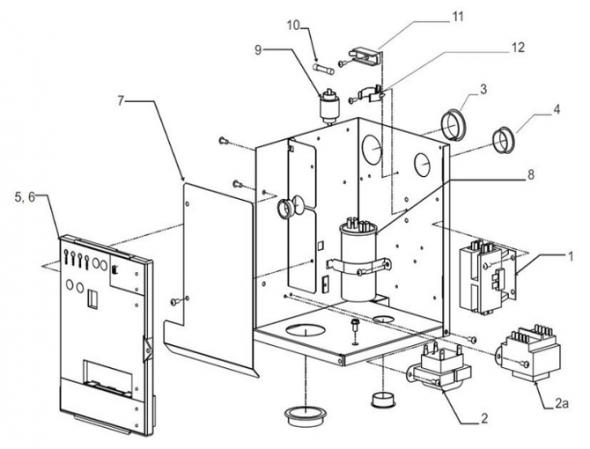  ice maker parts illustration