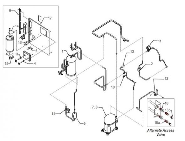  ice maker parts illustration