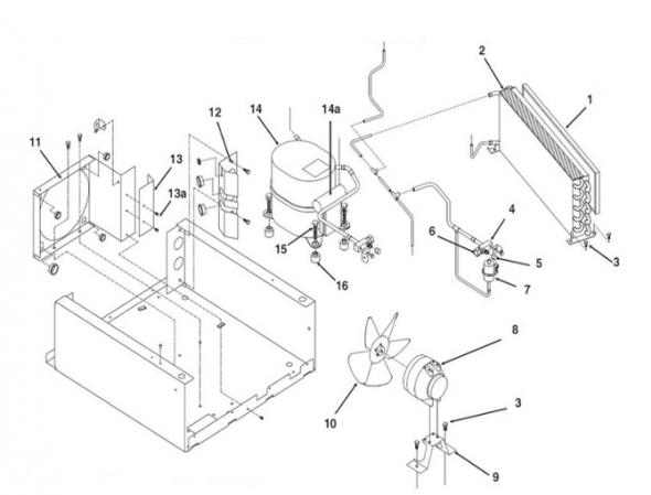Scotsman SCE170 Ice Machine Parts - FixIce.com