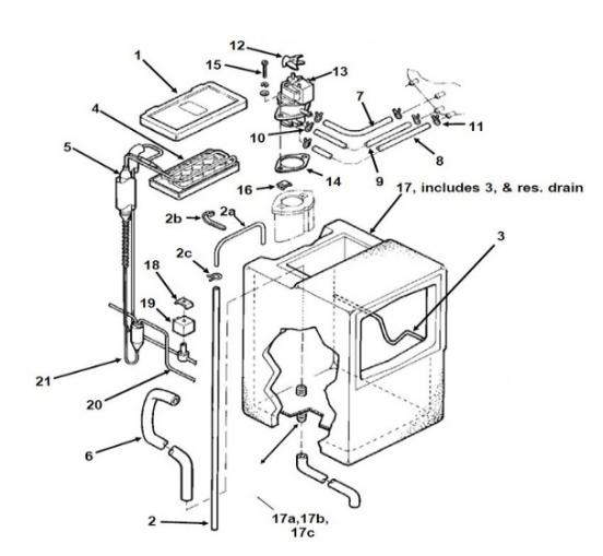 ice maker parts illustration