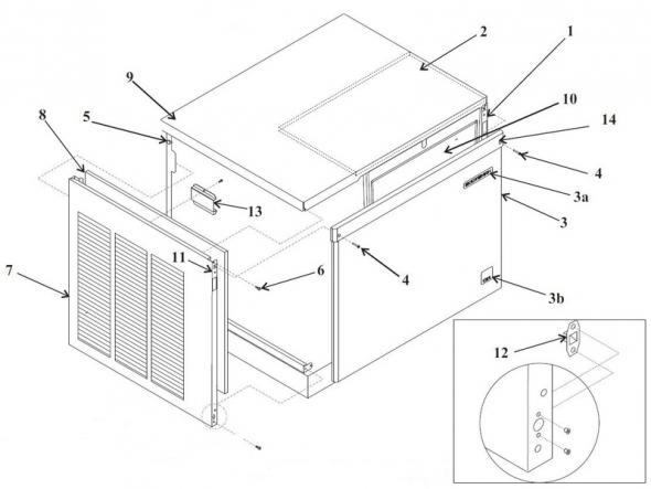  ice maker parts illustration