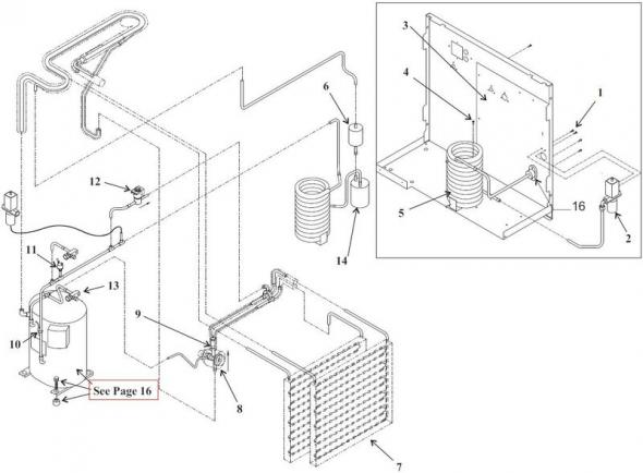  ice maker parts illustration