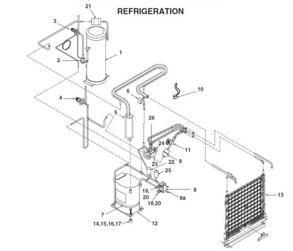  ice maker parts illustration