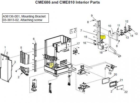 ice maker parts illustration
