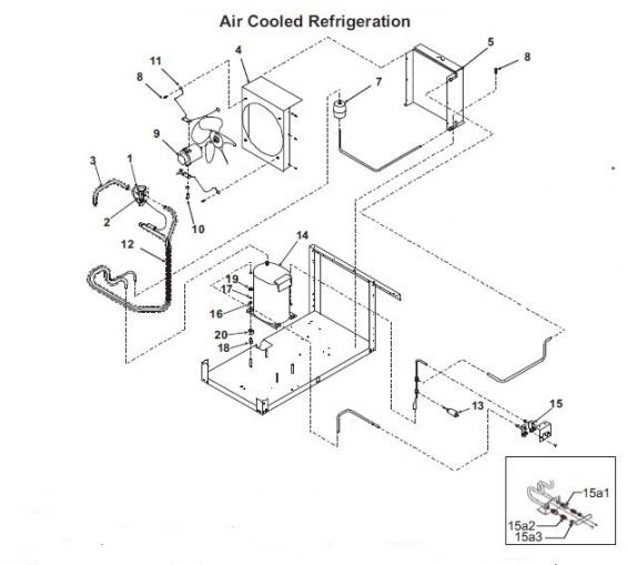  ice maker parts illustration