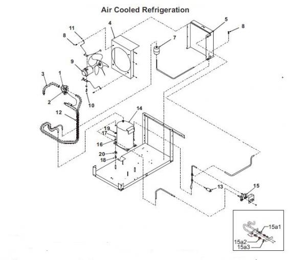  ice maker parts illustration